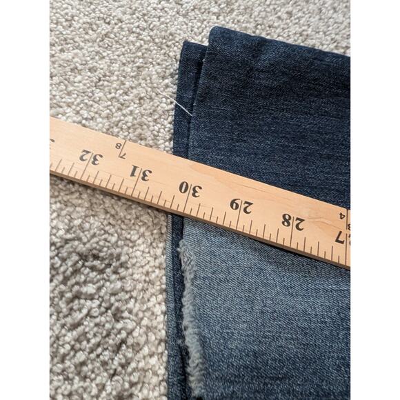 Reign Jeans Womens Size 13 Curvy Blue Flare Wide Y2K Cotton Denim Bootcut - Picture 7 of 7